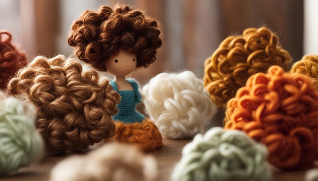 crochet doll hair curls crochet doll hair curls