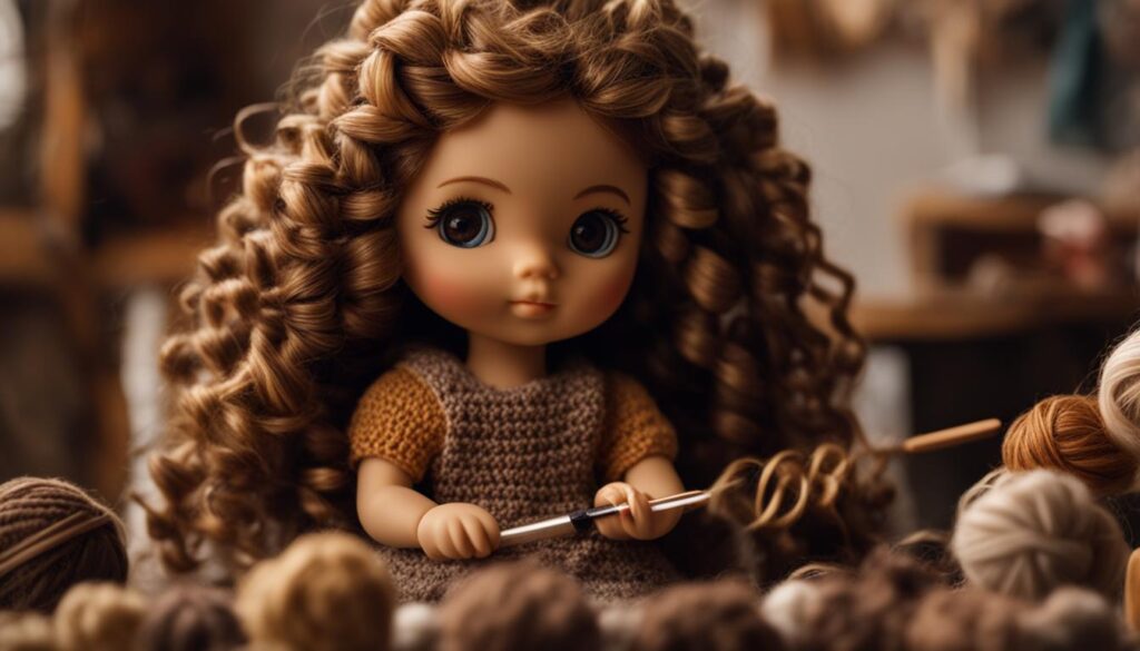 How To Crochet Curly Doll Hair how to crochet curly doll hair