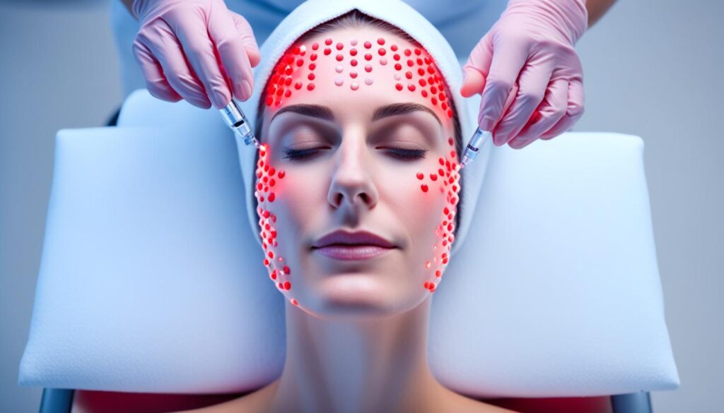 Benefits of combining microneedling and red light therapy Benefits of combining microneedling and red light therapy