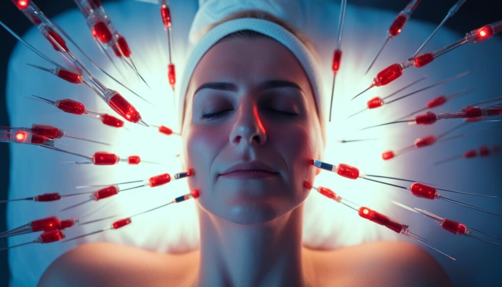 red light therapy after microneedling red light therapy after microneedling